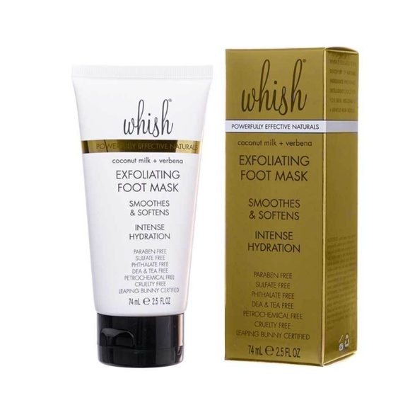 NWT Whish Exfoliating Foot Mask - Picture 2 of 7